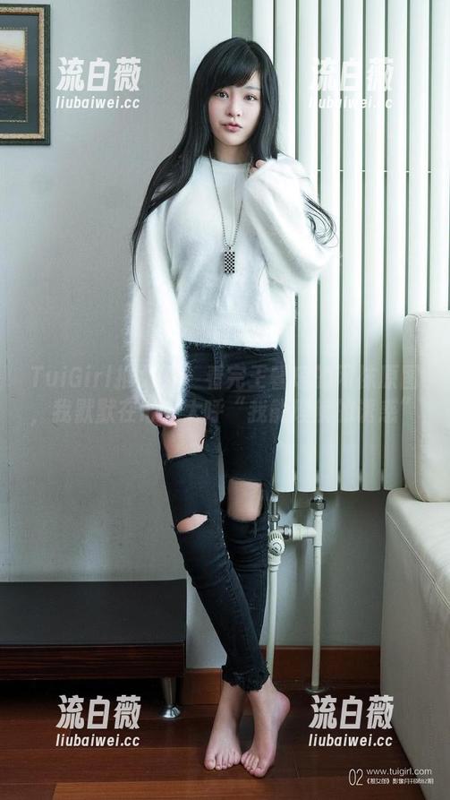 TuiGirl推女郎 - 看完王馨瑶的网袜原图，我默默在心中大呼“我能理解的诱惑”