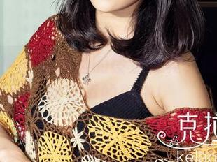 克拉女神 – 依娜丝的镂空写真，倒像是一次无声的叛逆！