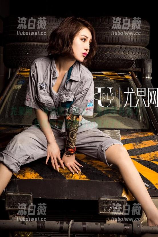 尤果网 - 海边的王瑞儿，免费图片来了，别再抱怨没拍到好照片了！