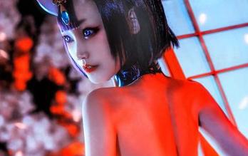 最新图集：星野咪兔穿雪纺小夜衣，简直是夜间招生的最佳演讲者！