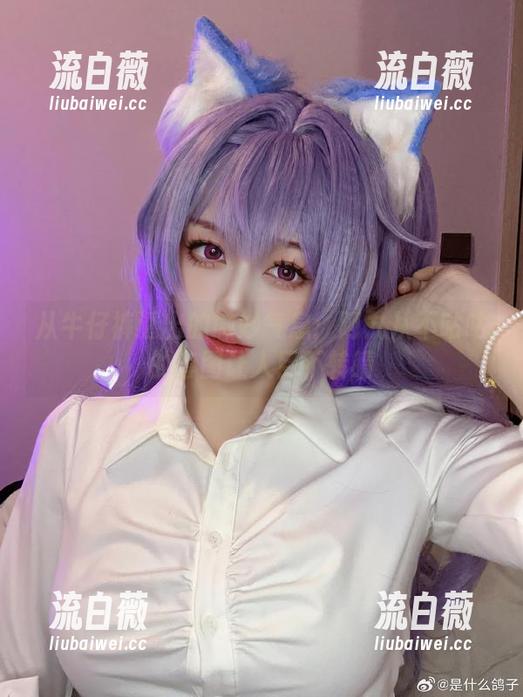 从牛仔裤透出的微妙气息：阿九从不咕咕的套图让人目不转睛